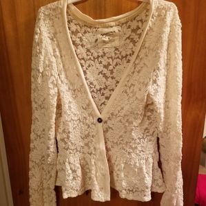Lacey cardigan